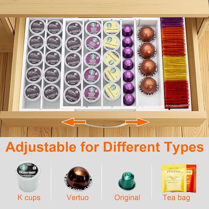 MinBoo Bamboo Drawer Organizer - Image 4
