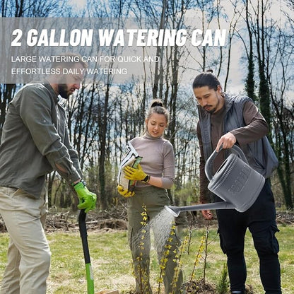 2 Gallon Watering Can, Outdoor Watering Can - Image 3