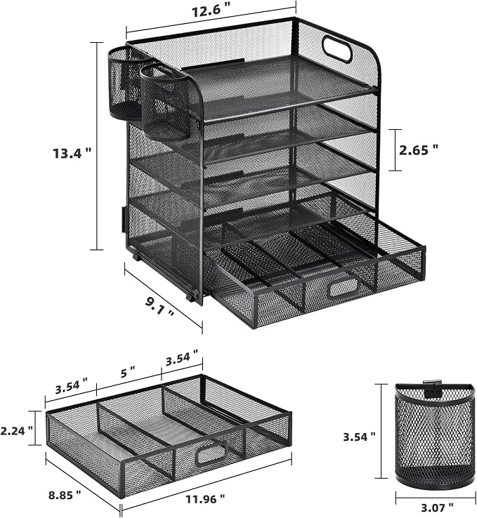 Lavatino 5 Tier Paper Organizer - Image 5