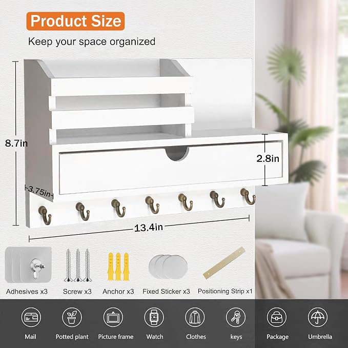 dreampossible Key and Mail Holder - Image 2