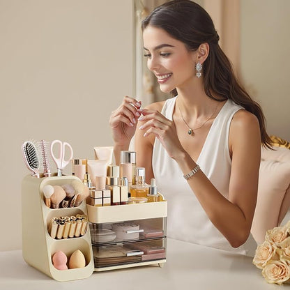 HBlife Makeup Organizer with Brush Holder - Image 6