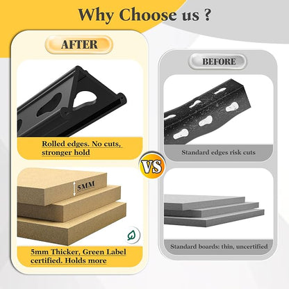 REIBII Storage Shelves with Smooth Edges - Image 6