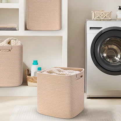 11 Inch Storage Cubes, 3 Pack Cube Storage Bins - Image 7