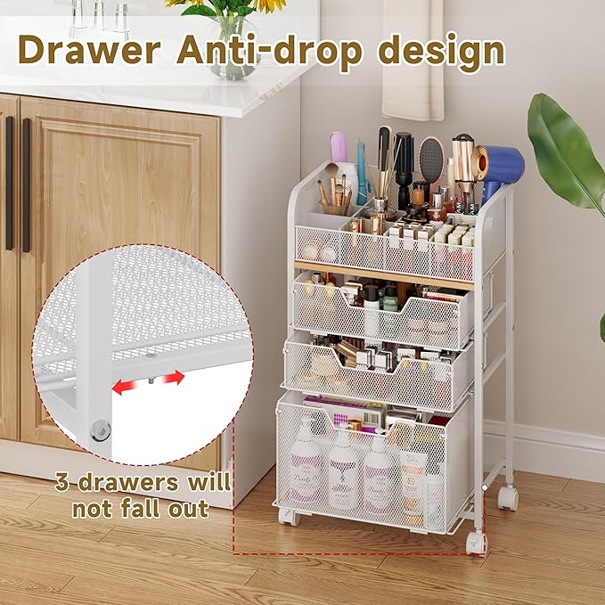 Jakyitvi Makeup Cart Organizer - Image 6