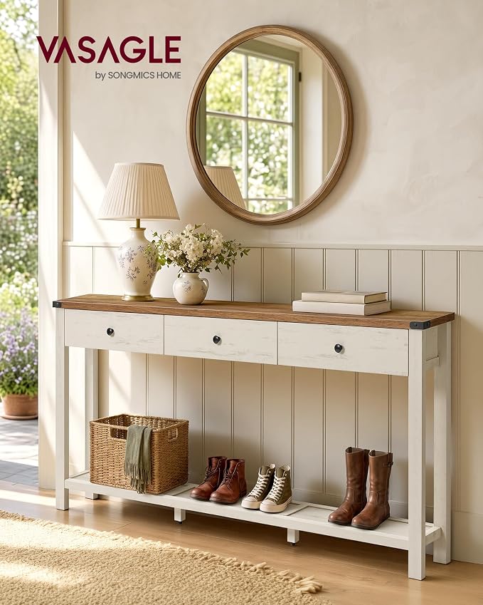 VASAGLE LIRY Collection Narrow Console Table - Image 3