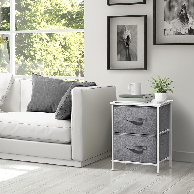 Sorbus Nightstand with 2 Drawers - Image 7