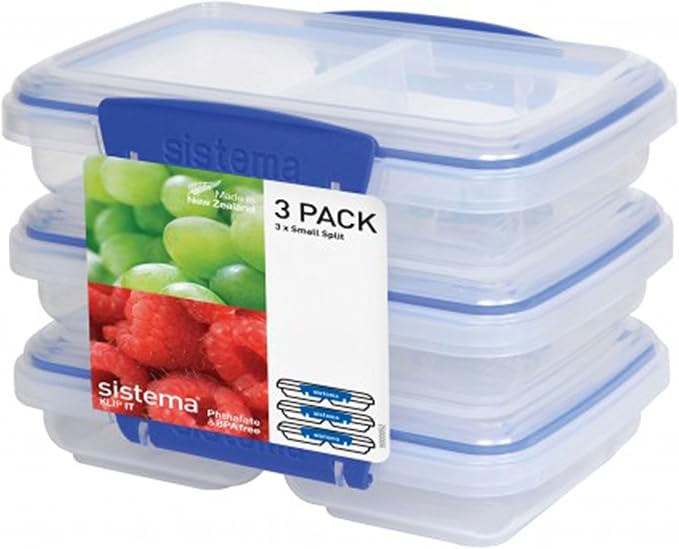 Sistema 3-Piece Food Storage Containers by Sistema