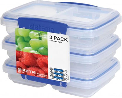 Sistema 3-Piece Food Storage Containers by Sistema