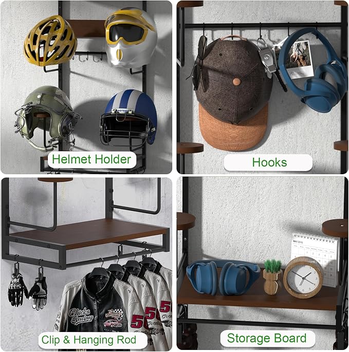 EleganceX Motorcycle Helmet Storage - Image 4