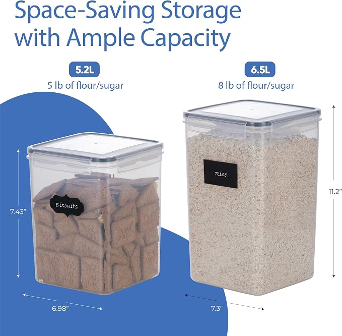 Chef's Path Large Airtight Food Storage Containers - Image 2