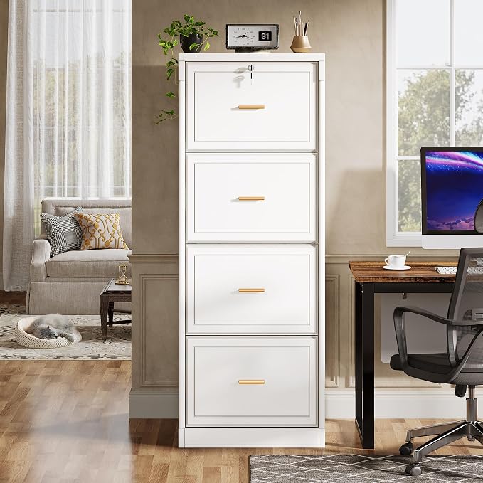 Tribesigns 4 Drawer File Cabinet - Image 7