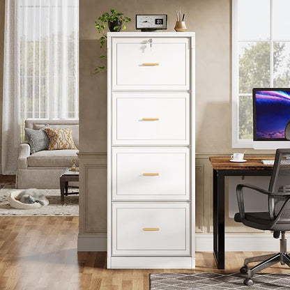 Tribesigns 4 Drawer File Cabinet - Image 7