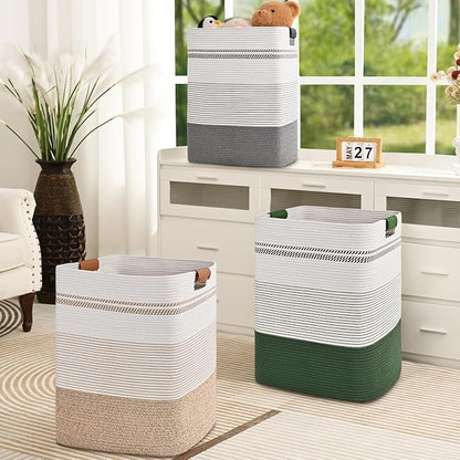 Laundry Hamper, 95L Tall Laundry Basket - Image 8