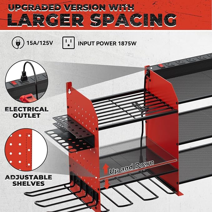 Upgrade Large Power Tool Organizer Wall Mount - Image 5