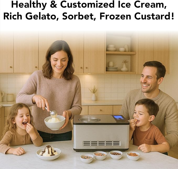 Whynter Ice Cream Maker Machine Automatic 2.1 Qt. - Image 5