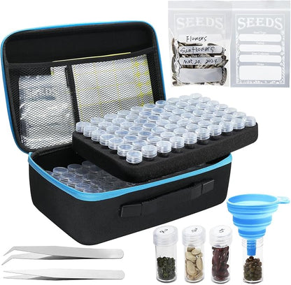 Portable 140 Slots Seed Storage Organizer, Large Capacity by Unknown