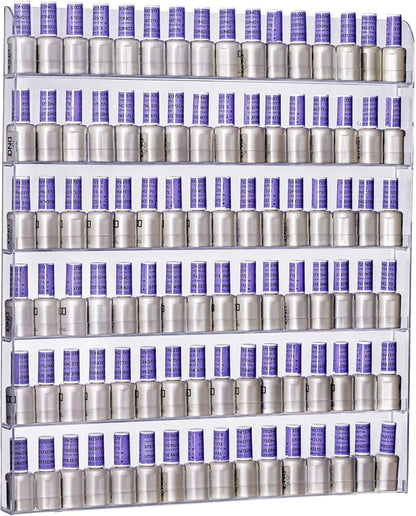 AMT Acrylic Nail Polish Racks for the Wall, Essential Oils Organizer. Holds up by AMTSupply