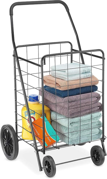Whitmor Extra Large Utility Foldable Shopping Cart - Image 4