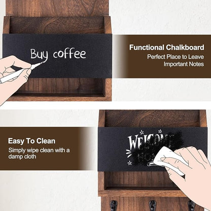 Key and Mail Holder for Wall, Key Holder - Image 5