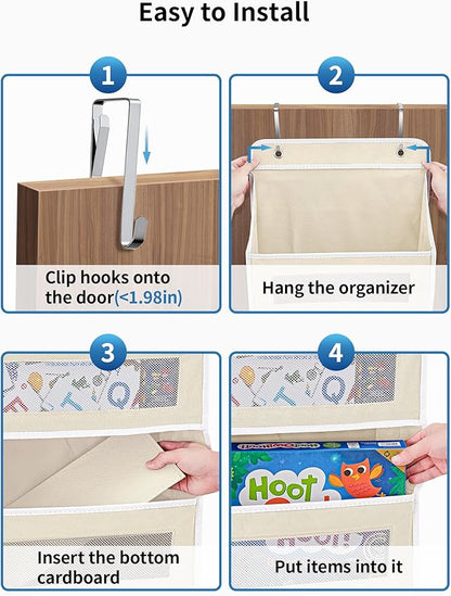 JARLINK Over the Door Organizer - Image 7