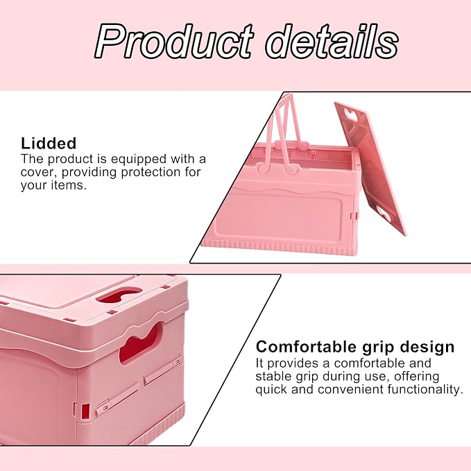 Foldable Small Plastic Baskets - Image 3