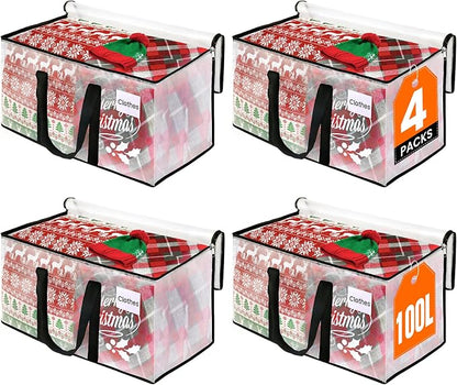 RoomHacks Clear Moving Bags Heavy Duty Extra Large, Moving Supplies by RoomHacks