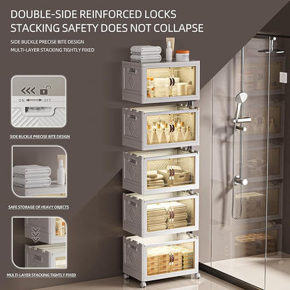 332 QT / 83 Gal White Storage Bins - Image 4