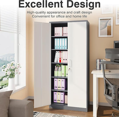 Wide & Deep Metal Storage Cabinet - Image 7