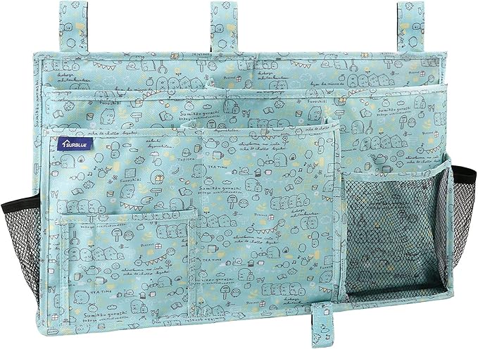 Surblue Bedside Caddy Hanging Bed Organizer Storage Bag Pocket by SURBLUE