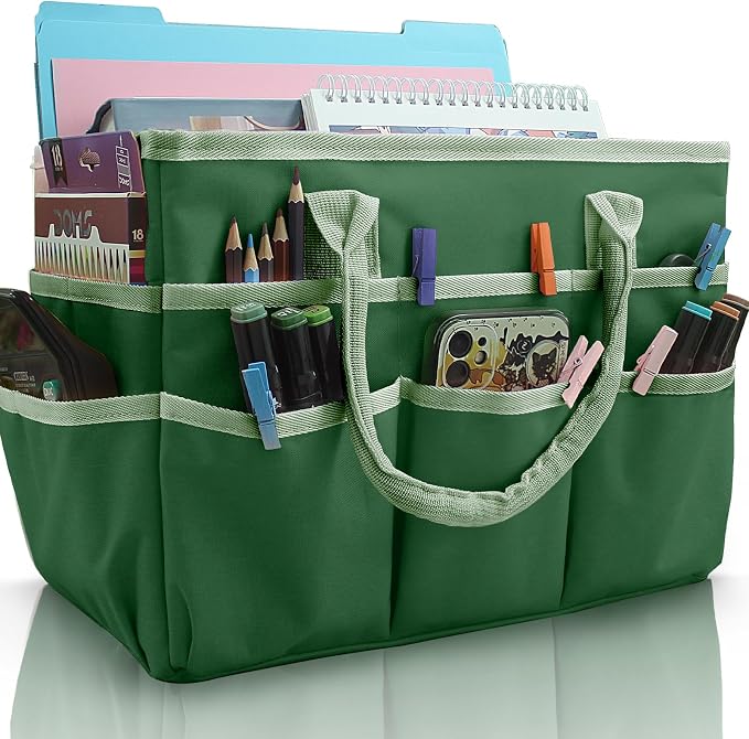 Cupohus Art Organizer Craft Storage Tote Bag by Cupohus