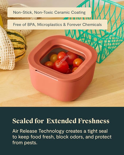 Caraway Mini Square Food Storage Container - Image 5