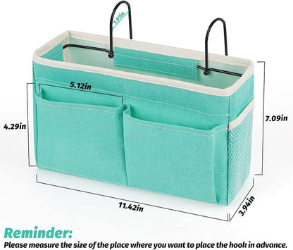 Bedside Caddy Bedside Storage Organizer Hanging Bunk Bed Dorm Room - Image 2