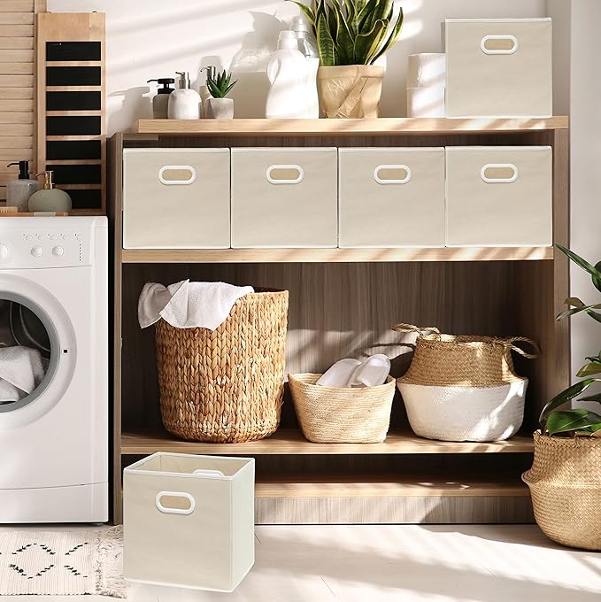 Simple Houseware Foldable Cube Storage Bins - Image 3