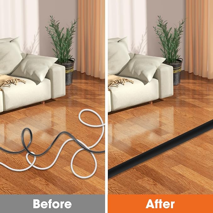 10 FT Floor Cord Cover, Cord Covers - Image 6