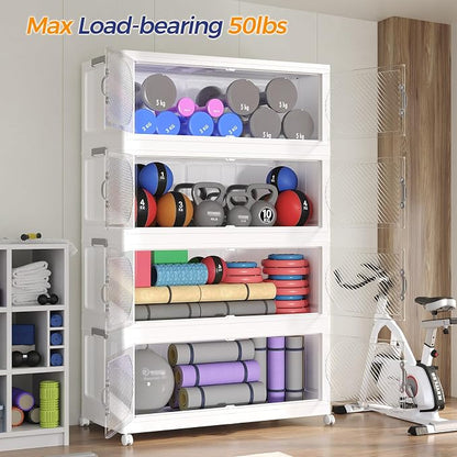 640QT Extra Large Stackable Storage Bins - Image 8