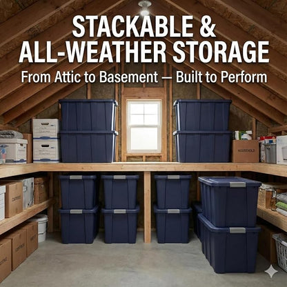 30 Gallon Heavy-Duty Storage Tote - Image 5