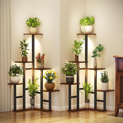 Yzosvki Corner Plant Stand Indoor by Yzosvki