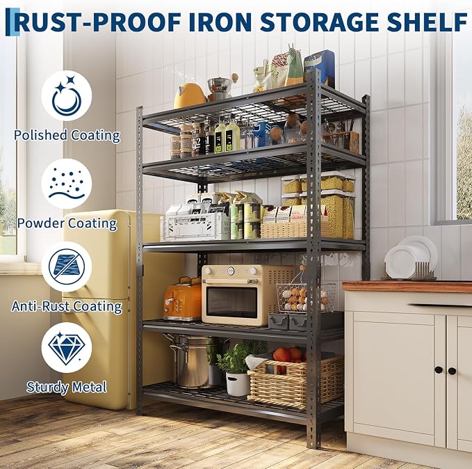 Heavy Duty Metal Storage Shelves - Image 8