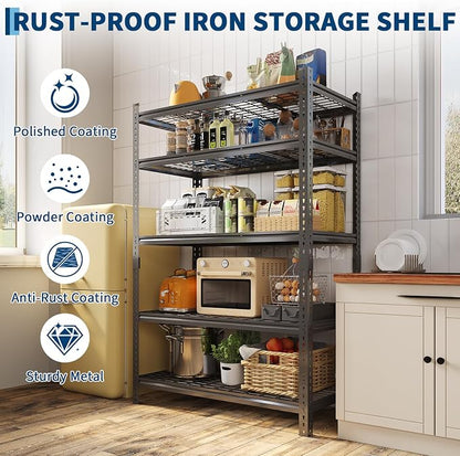 Heavy Duty Metal Storage Shelves - Image 8