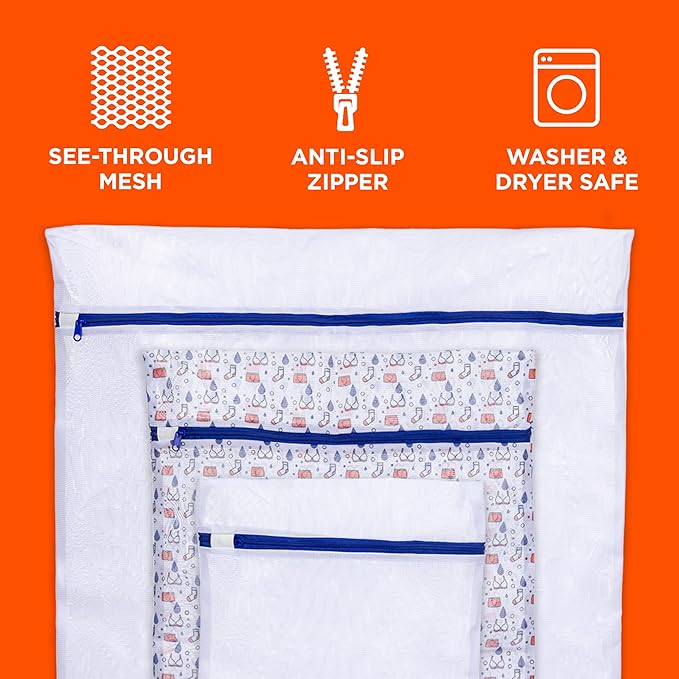 Tide Delicate Clothes Mesh Wash Bags - Image 5