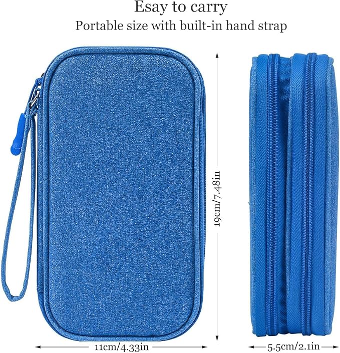 CAOODKDK Electronics Accessories Organizer Pouch, Electronic Organizer Travel - Image 2