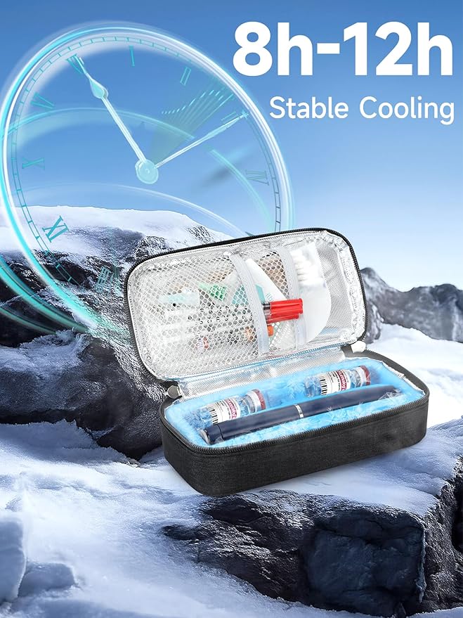 YOUSHARES Insulin Cooler Travel Case - Image 4