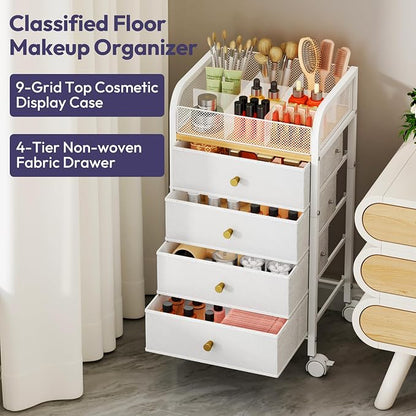 SWTYMIKI Rolling Makeup Organizer Cart - Image 6