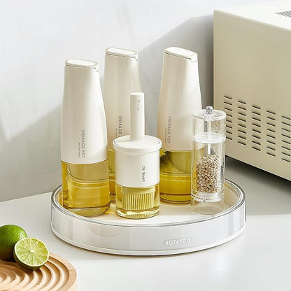 Anyoifax 360 Rotating Makeup Organizer Perfume Tray Skincare Holder Spinning - Image 3