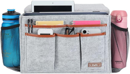 Bedside Caddy, Large Size Bedside Storage Organizer Bedside Organizer Caddy - Image 2