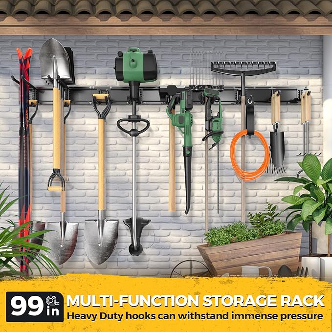 LBT 99" Garage Tool Organizer Wall Mount - Image 3