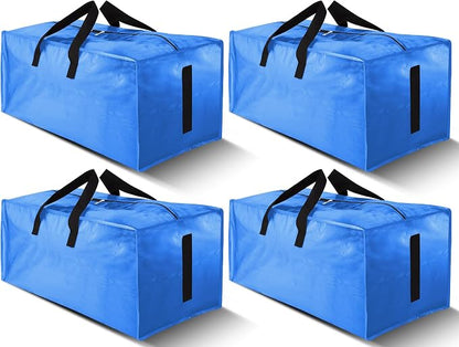 4 Pack Large Strong Moving Bags by HOMESURE