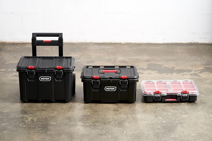Keter Stack-n-Roll Modular Tools Organizer - Image 9