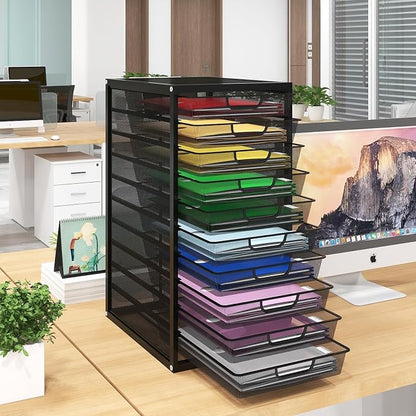 Natwind Mesh file organizer 10 drawers, Office Supplies Desktop Organizers and by Natwind