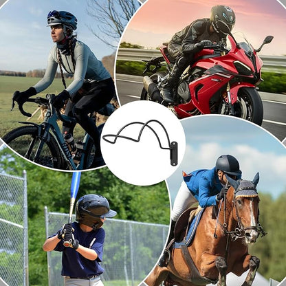 2 PCS Wall Mounted Helmet Rack Roma Helmet Holder Hook Multifunctionnal Metal - Image 6